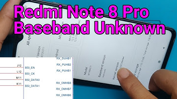 Redmi Note 8 Pro Baseband Unknown Solution@JYOTSNAMOBILECARE