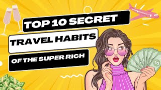 Top 10 Secret Travel Habits of the Super Rich 💵💰 #facts #top10 #luxurylifestyle #luxurytravel