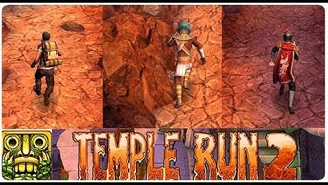 Temple Run 2 Blazing Sands || KARMA LEE VS RAHI RAAJA VS IMHOTEP Android iPad iOS Game Blue 2018 HD