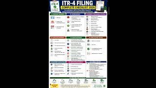 Section 44AD, 44ADA & 44AE Explained | ITR-4 Filing 2026 #ay202627 #incometax #gst #taxtips