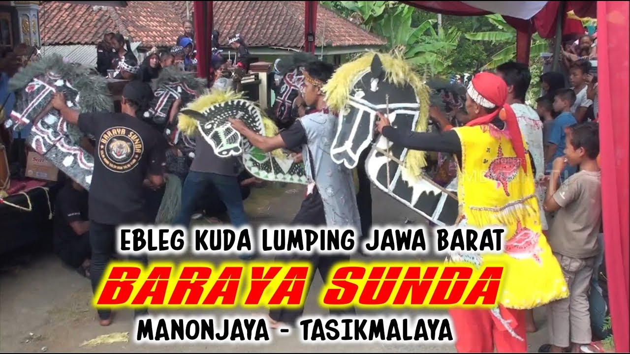 Ebleg Kuda Lumping Jawa Barat Baraya Sunda di Panglayuan Juni 2019