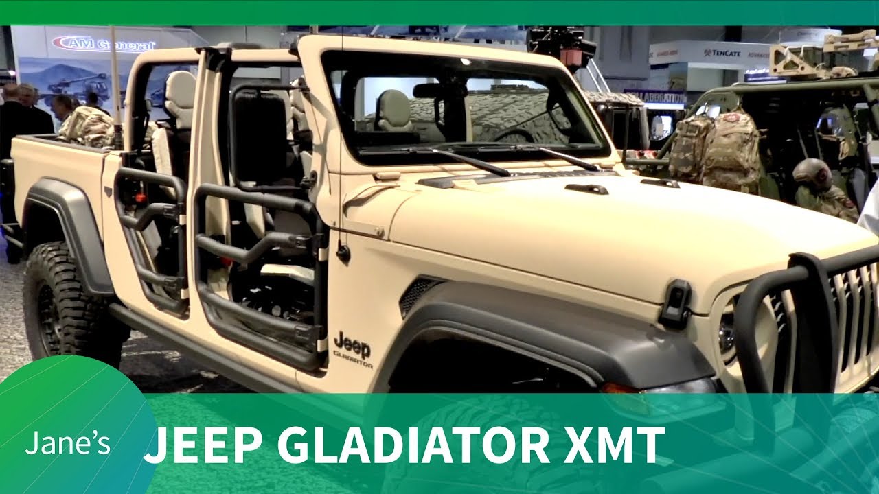 Ausa 2019 Jeep Gladiator Xmt New Light Tactical Concept Vehicle