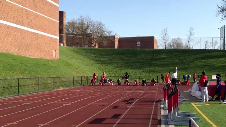 100m Dash - Rodney Burse, John Hearn, Marvelle Ros...