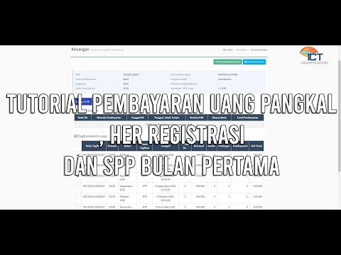 Tutorial Pembayaran Uang Pangjkal, Her Registrasi dan SPP Bulan MABA  di Universiatas Ibnu Sina