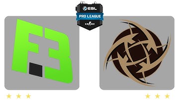 ESL Pro League S3 (Europe) - FlipSid3 vs NiP [Overpass] Week 7