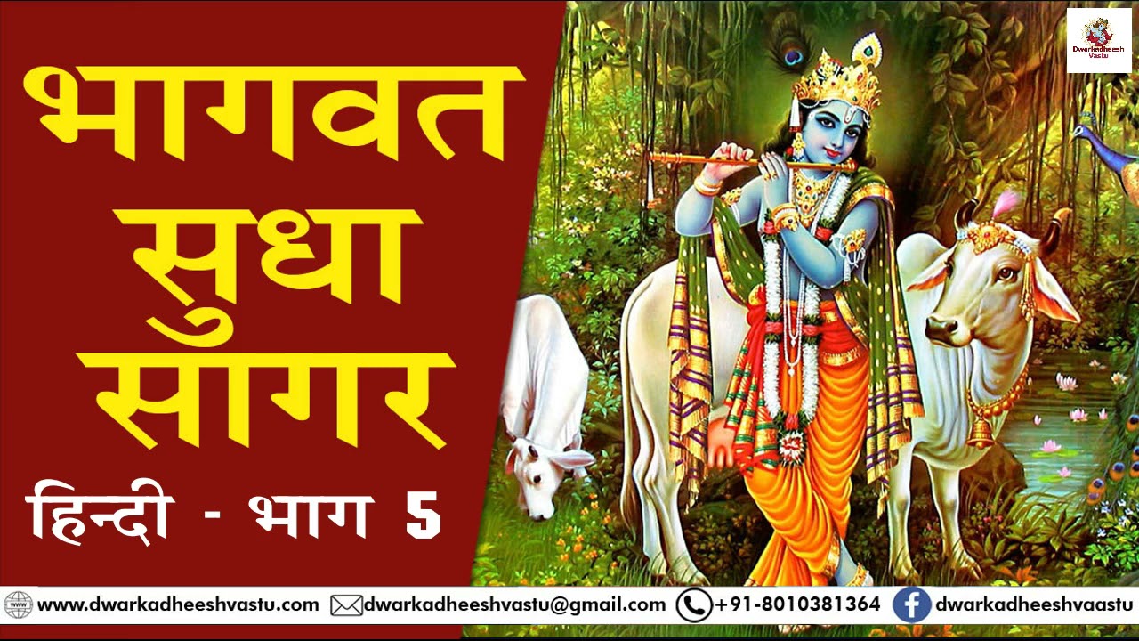 Bhagwat Sudha Sagar in Hindi  Part 5        Bhagwat  Katha    