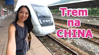 Trem China consulado do Brasil - Parte 1