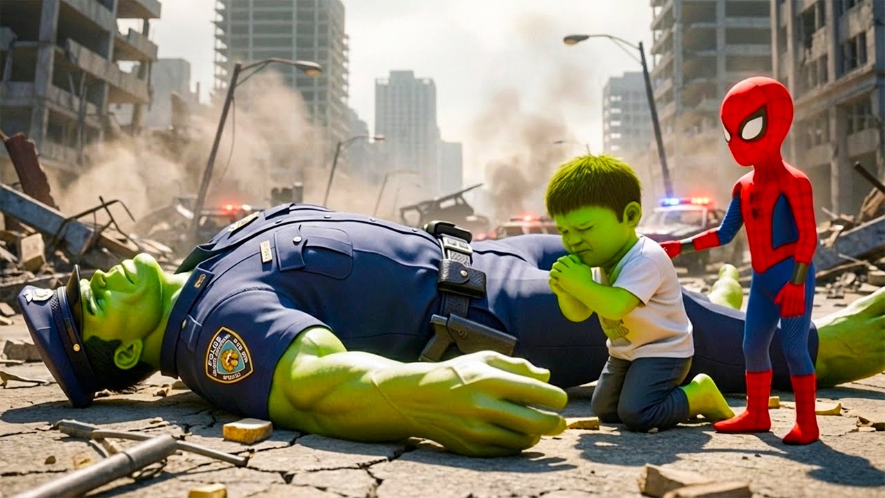 Unexpected Team-Up: Spider-Man & Hulk vs Joker | Epic Superhero Transformation