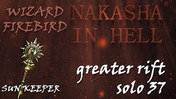 Firebird Wizard Greater Rift 37 Sunkeeper