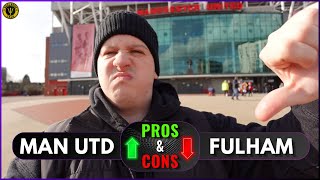 Man Utd 1-2 Fulham | Highlights | Full Match Analysis | Pros & Cons ✅❌
