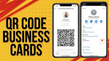 How to Create a QR Code Business vCard | Digital Business Card Tutorial