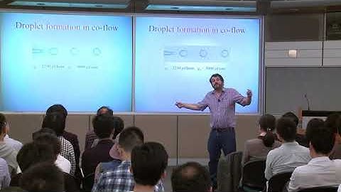 20170321Lecture Prof Weitz Emulsion Droplet