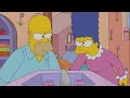 The Simpsons - Homer and Marge were angry at each other!