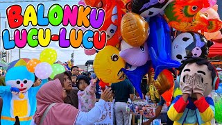 MY BALLOON SONG: 5 INDONESIAN CHILDREN'S SONGS WITH FUNNY BALLOON VERSIONS AND FUNNY CLOWNS