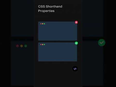 CSS shorthand properties