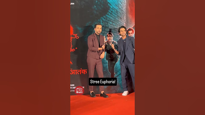 Cannot keep calm as Stree 2 trailer is out!!! #streetrailerlaunch #stree2trailer #stree2