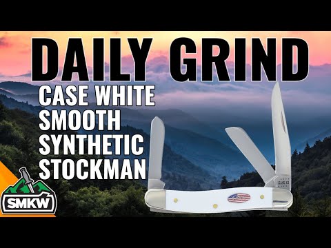 Case White Smooth Synthetic Stockman