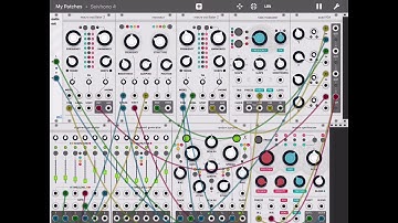 miRack - iOS modular Synth_pAtch#2 (ambient patch)