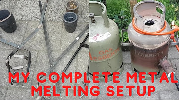 My complete metal melting setup, what does it cost? - Devil Forge - Home foundry