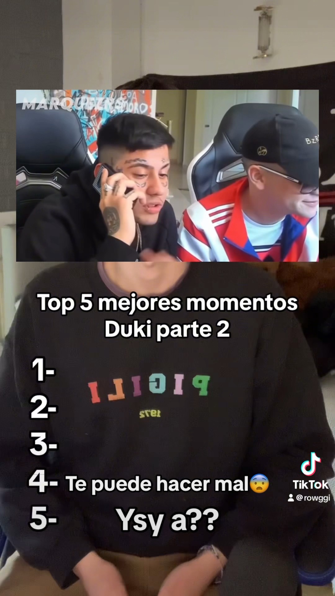Los mejores momentos de Duki #fyp #shorts #duki #parati #rowggi #humor #musica
