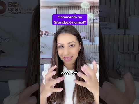 Corrimento na gravidez é normal?