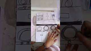 kitchen art for school #art #school #kids #drawing
