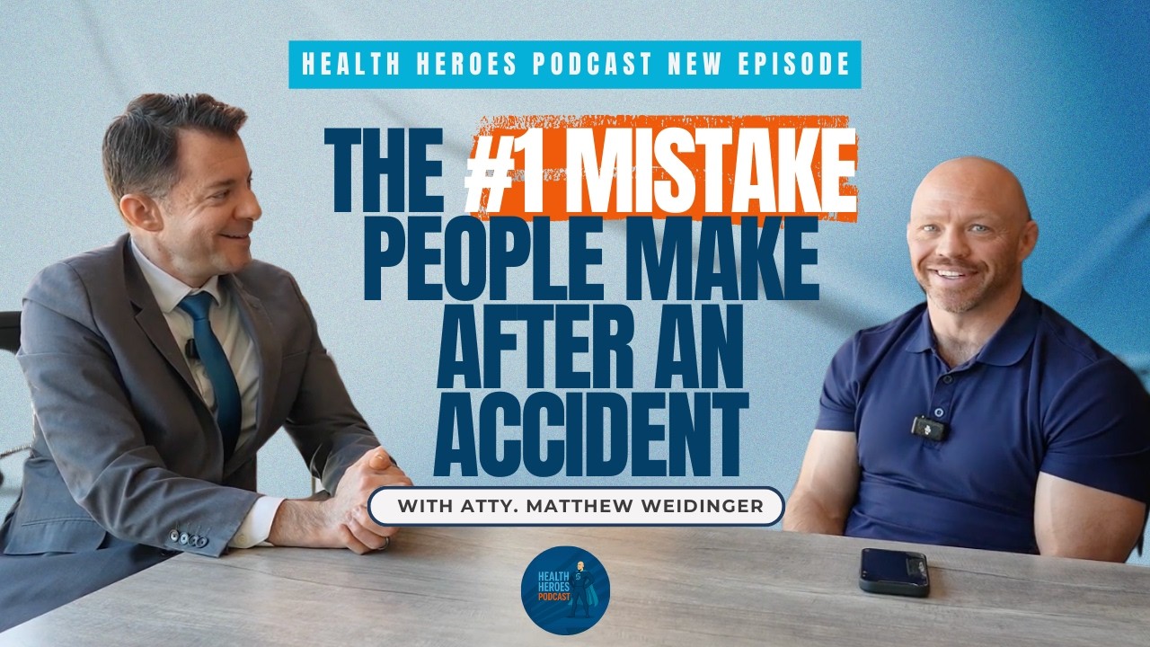 3 Things to Do Right After a Car Crash | Attorney Matthew Weidinger on Personal Injury Law