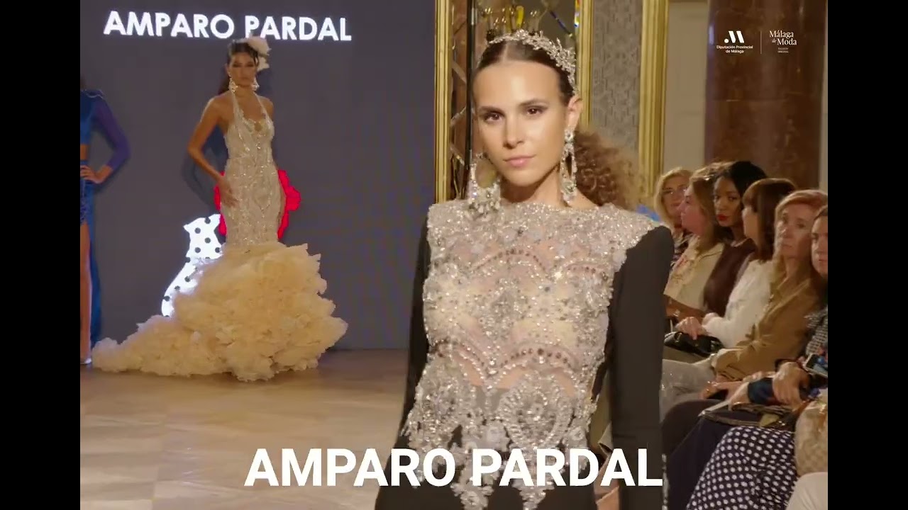 Desfile de flamenca de Amparo Pardal en SIMOF Madrid