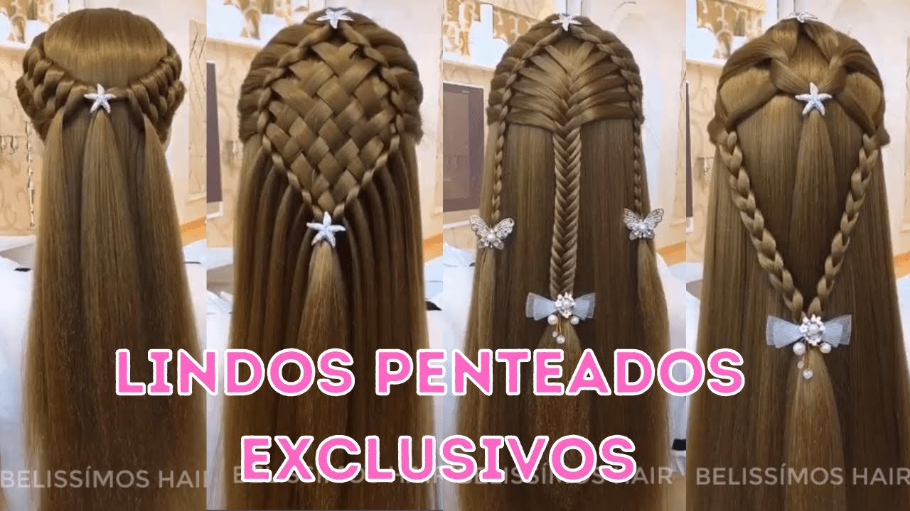 23 Penteados com tranças simples de fazer Casamento, madrinha, noiva, cabelo  liso, longo e muito ma - thptnganamst.edu.vn