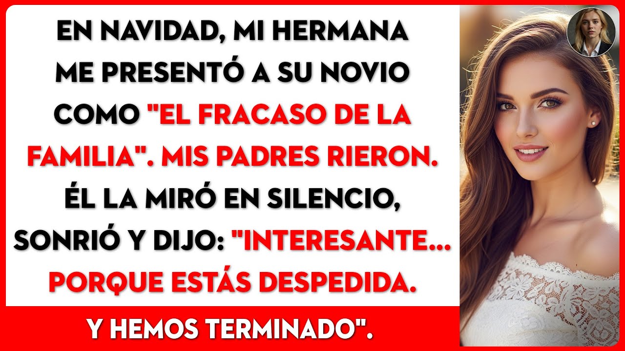 Mi hermana me humilló frente a su novio, el CEO, quien la despidió en la cena navideña.