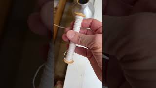 Weights for Floating Selvedges When Weaving on a Loom #shorts Weights for Floating Selvedges When Weaving on a Loom #shorts