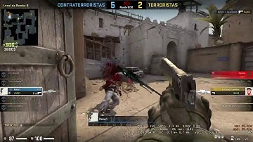 CS GO 1v3 CLUTCH DUST2 DEAGLE + KNIFE 4K