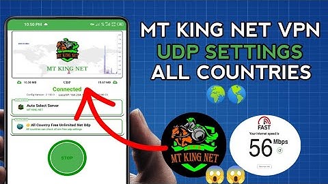 How To Setup MT KING NET VPN with all Country UDP Settings for Secure Online Browsing