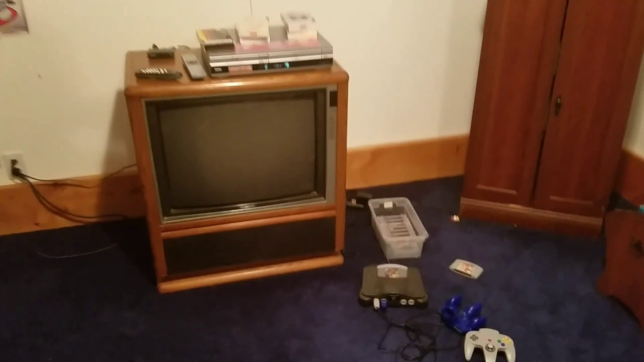Magnavox Console TV 1990 YouTube