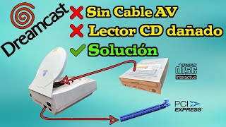 Dreamcast SOLUCIÓN ( Lente y cable AV )