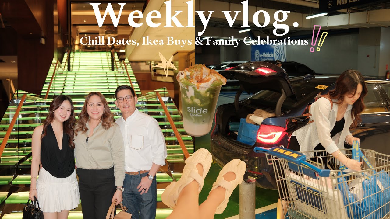 WEEKLY VLOG: MOM’S BIRTHDAY, SURPRISING DAD + CAFE & IKEA DATES!