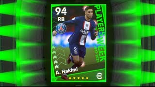 How To Get 97 Rated Achraf Hakimi in POTW : Wordlwide Feb 9 &#39;23 || eFootball 2023 Mobile