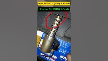 How To Test & Fix a Variable Valve Timing (VVT) Solenoid#automobil#shorts  #short#@AutoMechanic88
