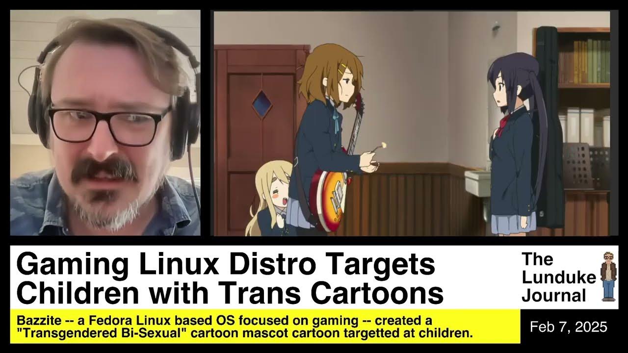 Bryan Lunduke Promotes Children's Cartoon - YouTube