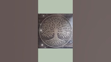 Árvore em Crochê #crochetdecoration #crochet #ganchillo