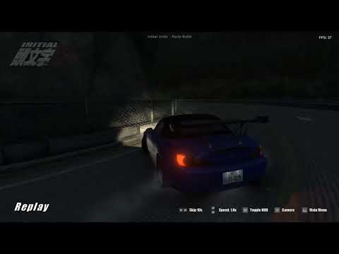 【Initial Unity】 S2000 黑夜 妙義 下坡 銀牌 4'09"563 BY薩魯 [鍵盤]