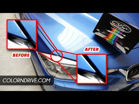 Color N Drive BMW 3 Series Estoril Blue II B45 Car Paint Chip Repair