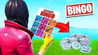 Get BINGO To WIN 100,000 V-BUCKS! (Fortnite Bingo) screenshot 3