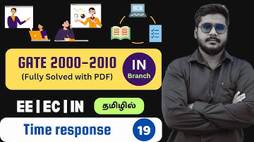 Lec 19 | Unit-4 | IN GATE 2000 to 2010 Control Systems - Time Response | @JSMS2.0