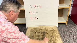 Using a Pile-and-Hole Model for Multiplying Integers