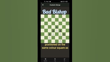 Good Bishop n Bad bishop|| Know Chess||Chess Infinity ♾️