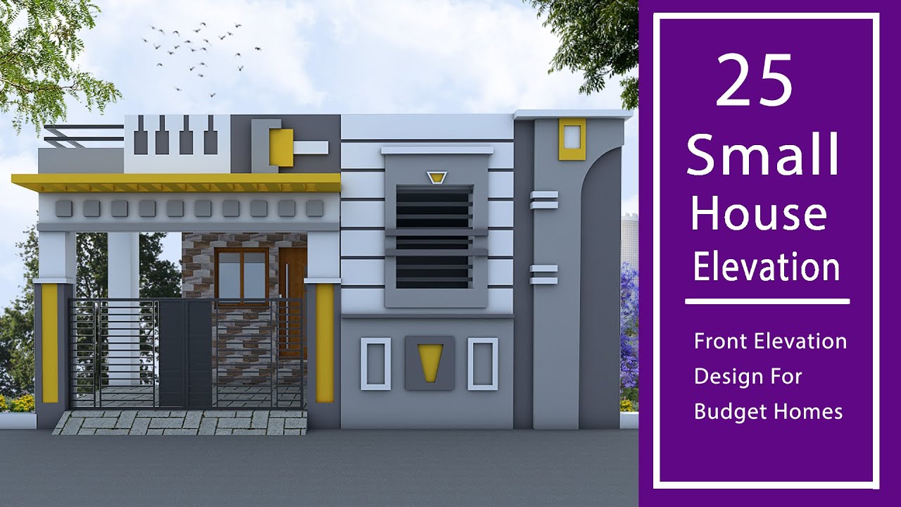 25 Single Floor House Elevation Designs l Front Elevation Designs 2022