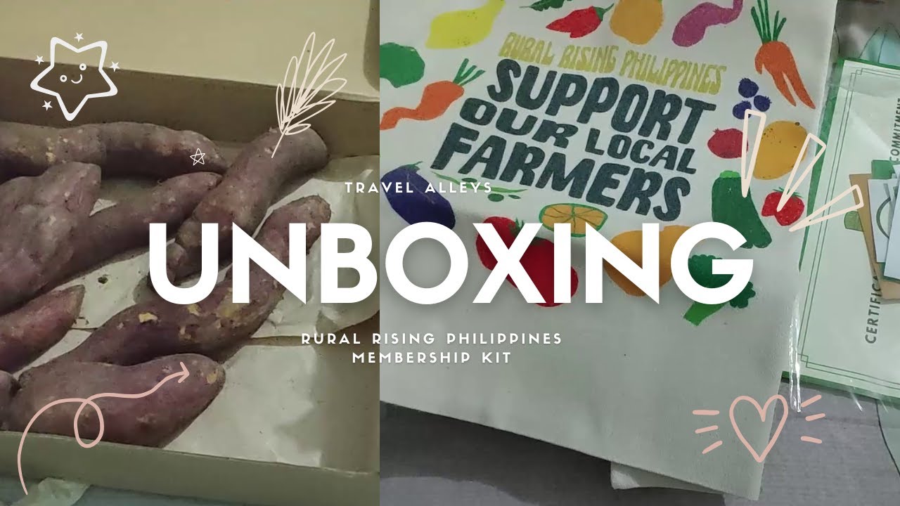 Unboxing : Rural Rising Philippines Tree Membership Kit! 🌱📦 - YouTube