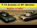 M1 Abrams vs T-14 Armata, U.S. Army’s M1 Abrams Might Destroy the Russian T-14 Armata.?