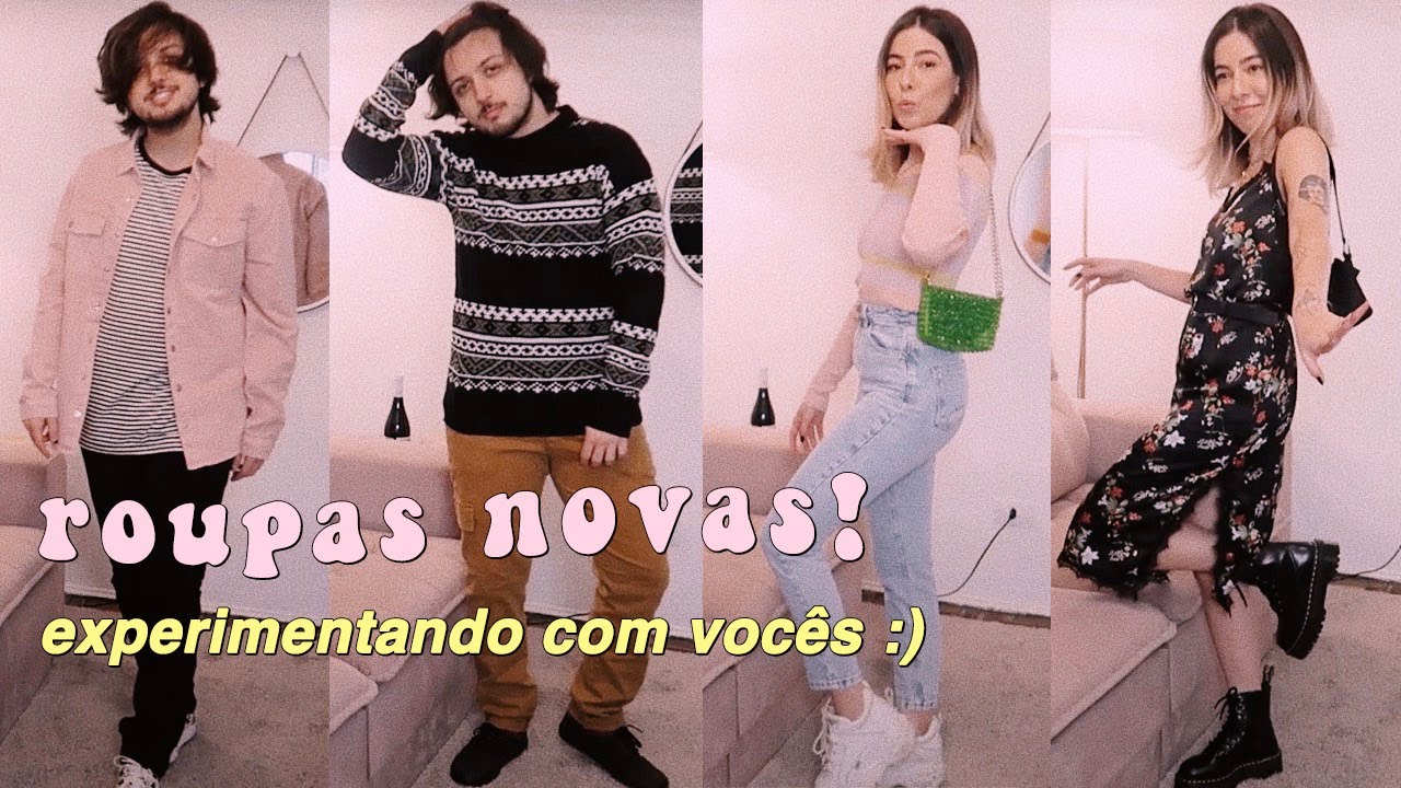 COMPRAS ONLINE com desfile de moda e link de tudo! :D